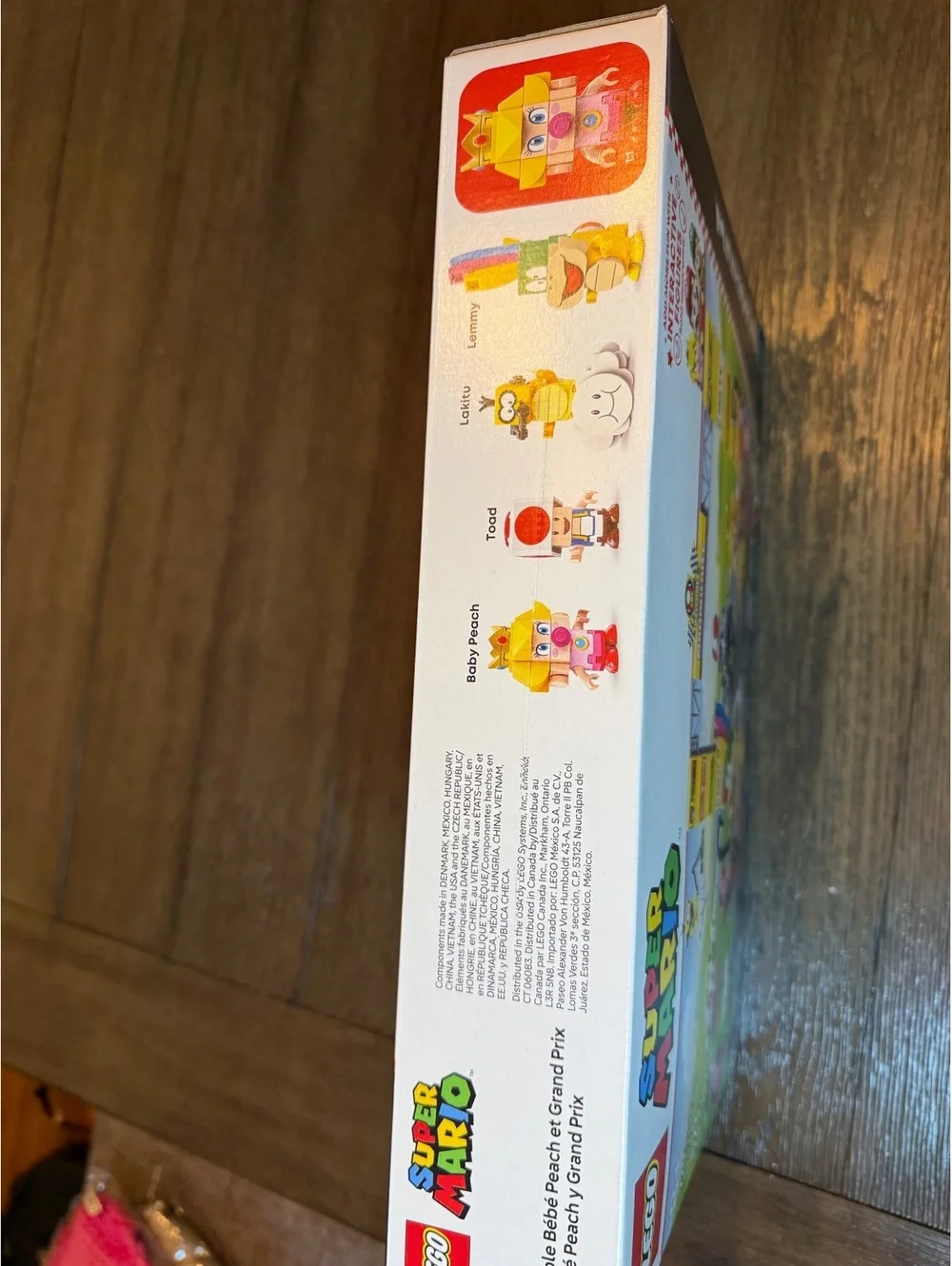 LEGO Super Mario Baby Peach & Grand Prix Set 72036 - 823 Pieces
